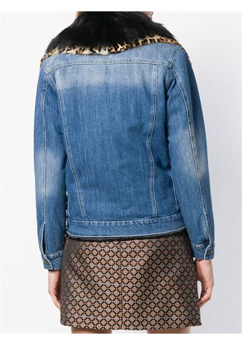 Denim Jacket With Fur Collar SIMONETTA RAVIZZA | JTEA3DG01